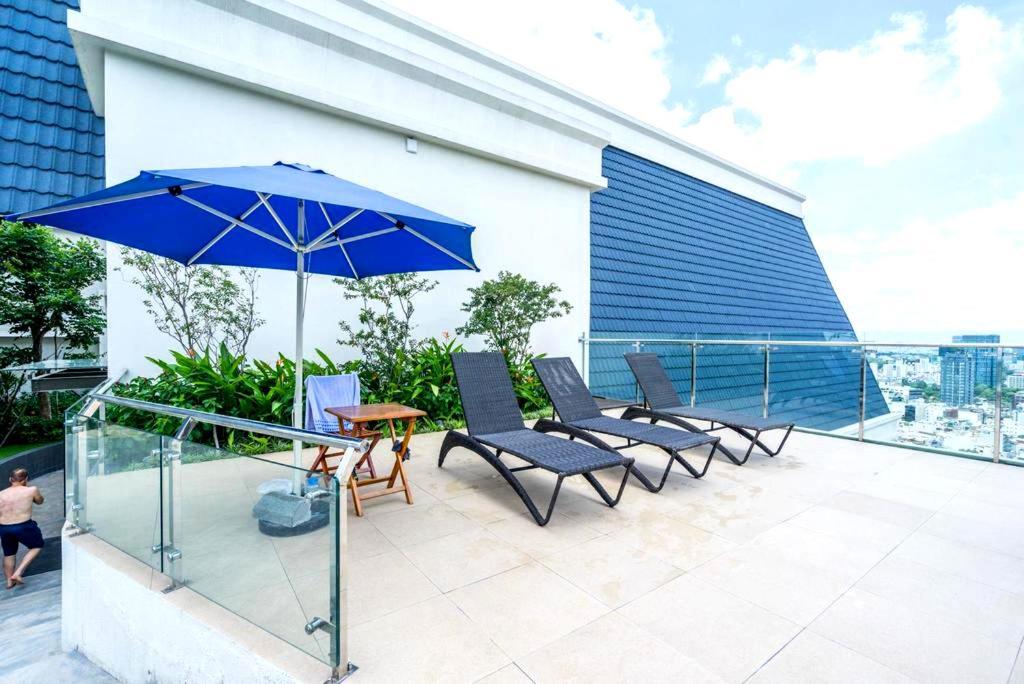 Linda Apartment-Icon56-District4-3Mins To Center Dtrc1- Infinity Pool- Awesome Rooftop Ho Chi Minh-byen Eksteriør bilde